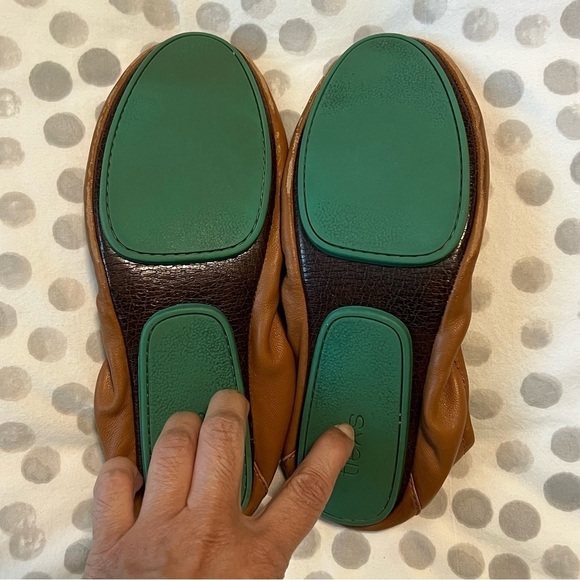 Tieks Chestnut Ballet Flat Shoes Size 7 - Picture 12 of 14